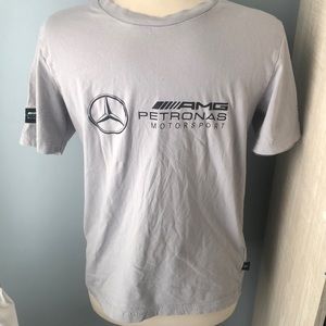 Mercedes Benz AMG Petronas F1 Puma Men's logo t-shirt.